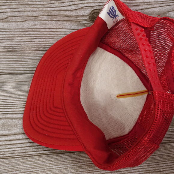 VINTAGE ST LOUIS CARDINALS WORLD SERIES FEVER 1987 80s TRUCKER SNAPBACK HAT CAP - Picture 8 of 11